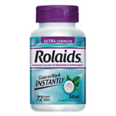 Rolaids Ultra-Strength Calcium Carbonate / Magnesium Hydroxide, Mint Flavor (Bottle of 72)
