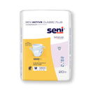 Seni Active Classic Plus Moderate Absorbent Underwear, Medium (Case of 80)