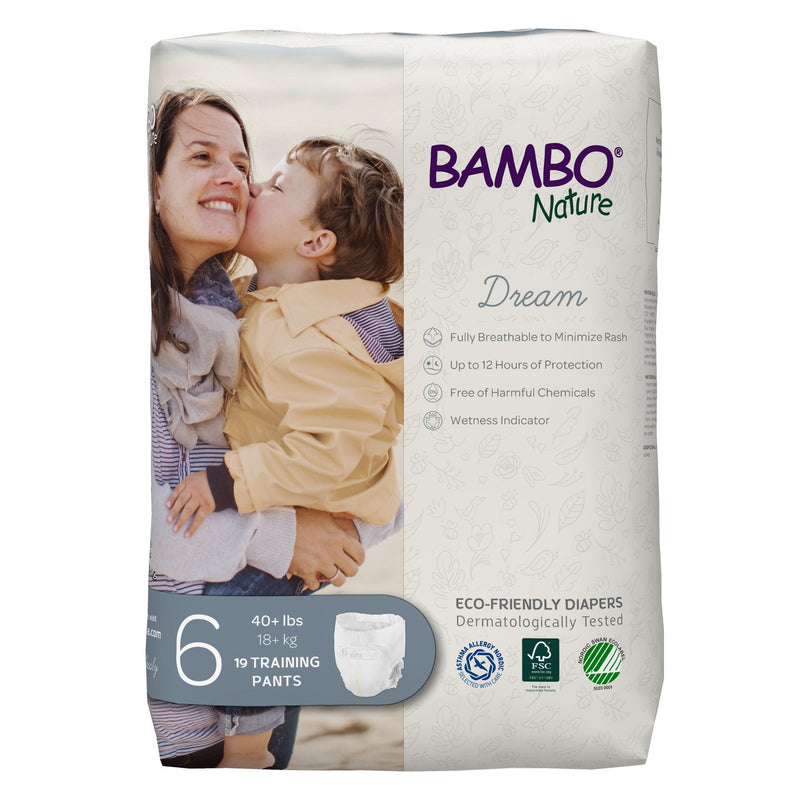 Bambo Nature Dream Training Pants, Size 6 (Case of 95) 