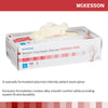 McKesson Stretch Vinyl Exam Glove, Large, Ivory (Case of 1000)