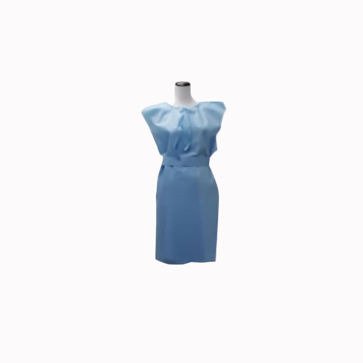 Patient Exam Gown Premium 2X-Large Blue Disposable (Case of 50)