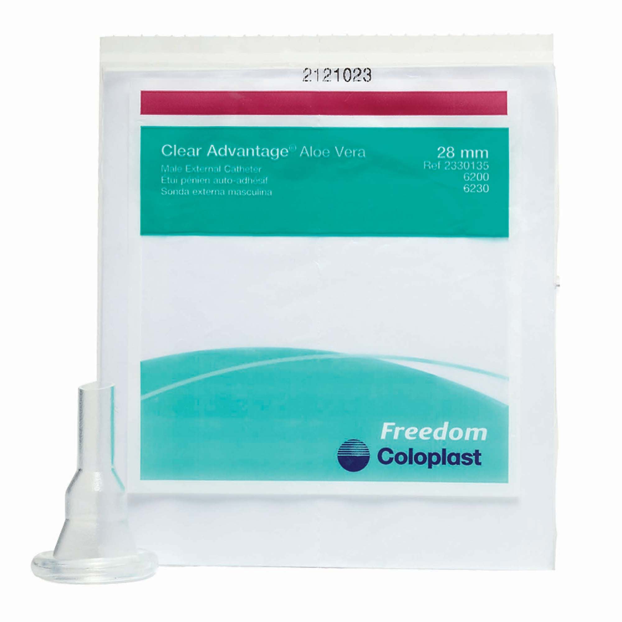 Coloplast Coloplast Freedom Clear SS Male External Catheter, Large (100/BX) 