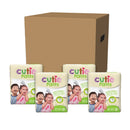 Cutie Pants Toddler, Heavy Absorbency, Daytime/Overnight, 32 – 40 lbs, 3T to 4T (Case of 92)