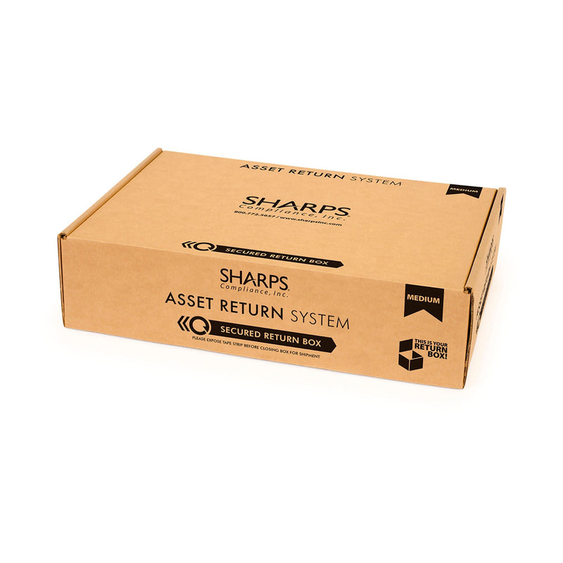 Pump Return Box For Sharps Compliance Pump Return