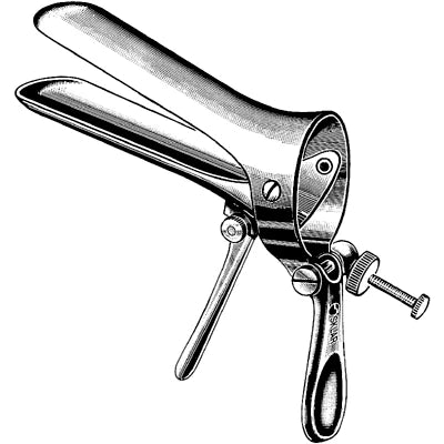 Sklar Cusco Vaginal Speculum - Lateral Screw, Large - 90-3960