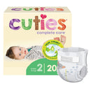 Cuties Complete Care Diapers, Size 2 (Case of 200)