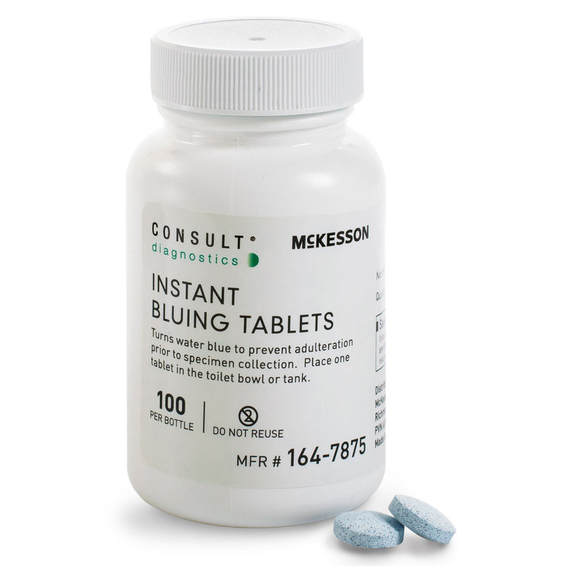 McKesson Consult Instant Bluing Tablets (Bottle of 100)