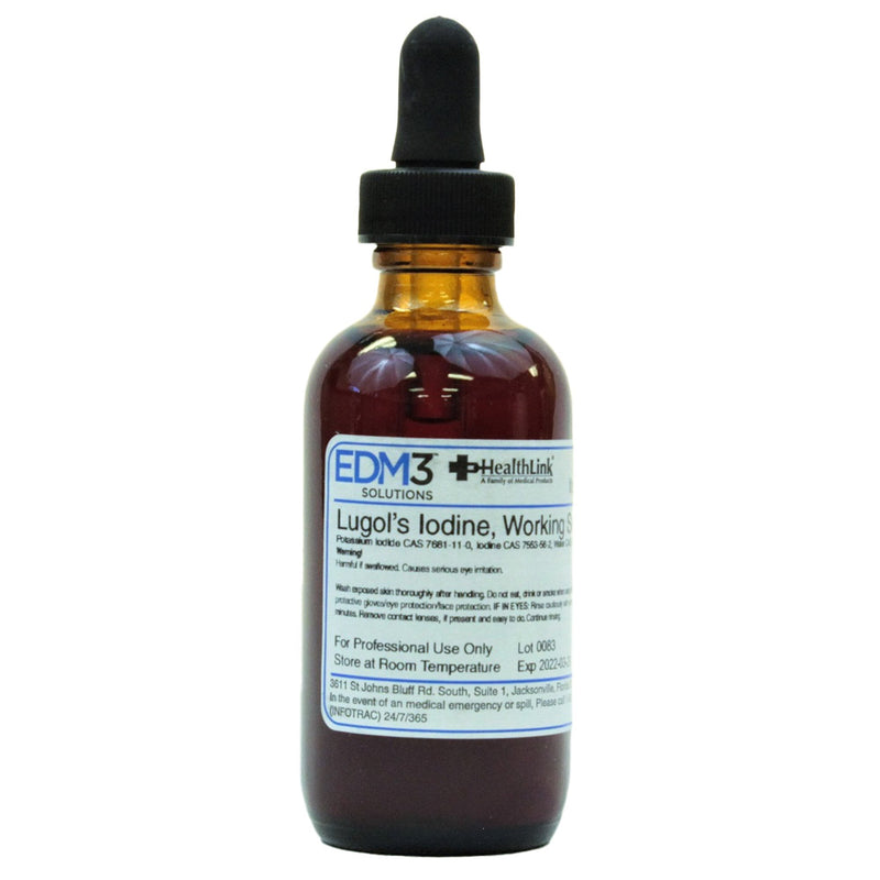 EDM 3 LLC Lugol's Iodine Stain 2 oz. 