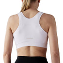 heart&core Sports and Medical LLC Shirl Post Surgical Bra, White, Queen Size (36/CS) 