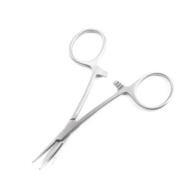 Sklarlite XD Hartmann Mosquito Forceps - 3-3/4", Curved, Extra Light and Extra Delicate - 23-2501