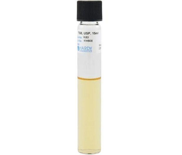 Prepared Media Tryptic Soy Broth (TSB) Beige Tube Format (Pack of 20)