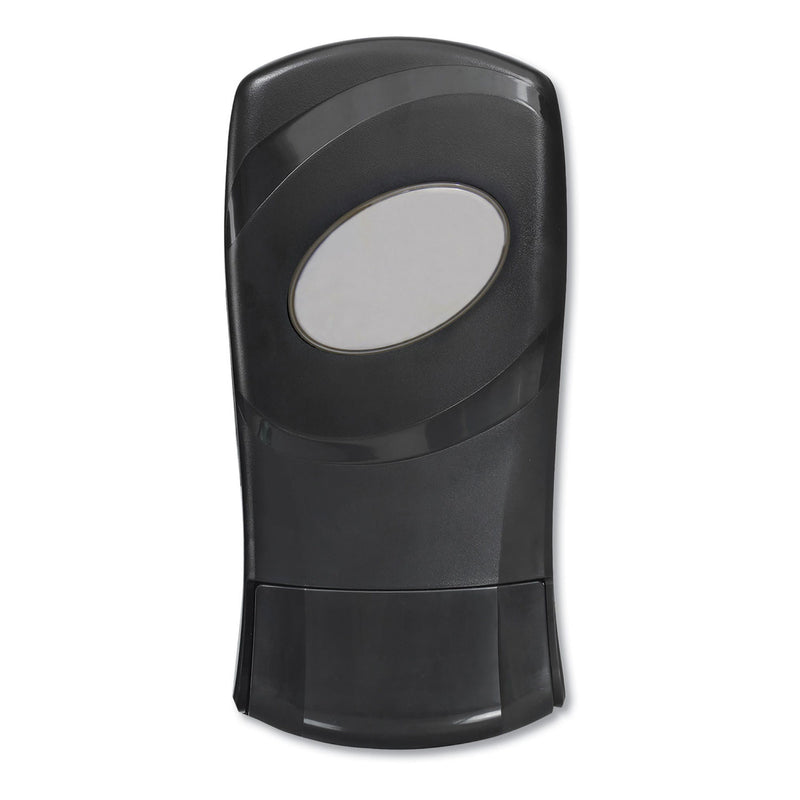 Soap Dispenser Dial Professional Slate Gray ABS Plastic Manual Push 1/2 Liter Wall Mount (Carton of 3)
