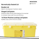 McKesson Brand McKesson Prevent Sharps Container, 8 Gallon, 13-1/2 x 17-3/10 x 13 Inch (9/CS) 