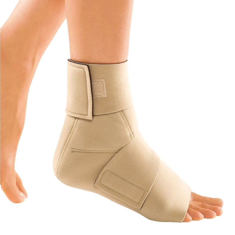 Compression Wrap circaid juxtalite Large Tan Ankle / Foot (Each) 