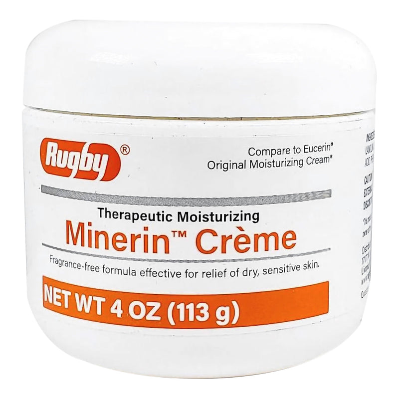 Rugby Therapeutic Moisturizing Minerin Crème, 4-ounce Jar (Each)