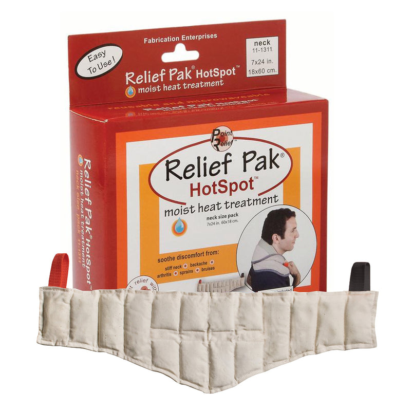 Relief Pak HotSpot Moist Heat Pack, Neck Contour (Each)