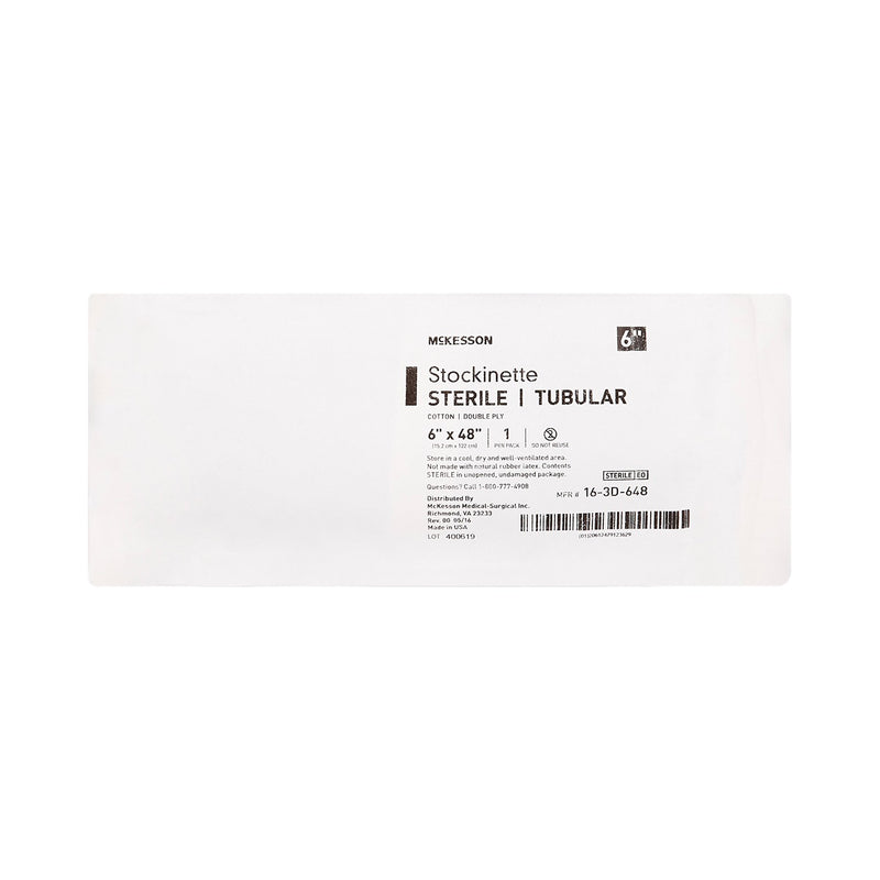 McKesson Beige Cotton Tubular Stockinette, 6 x 48 Inch (Case of 18)