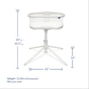 BassiNest Swivel Sleeper 3.0 Bassinet, 13 x 22.25 x 32.25 Inch