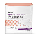 McKesson Brand McKesson Ultimate Breathable Underpads, Heavy Absorbency, 30 x 36 Inch, White (70/CS) 