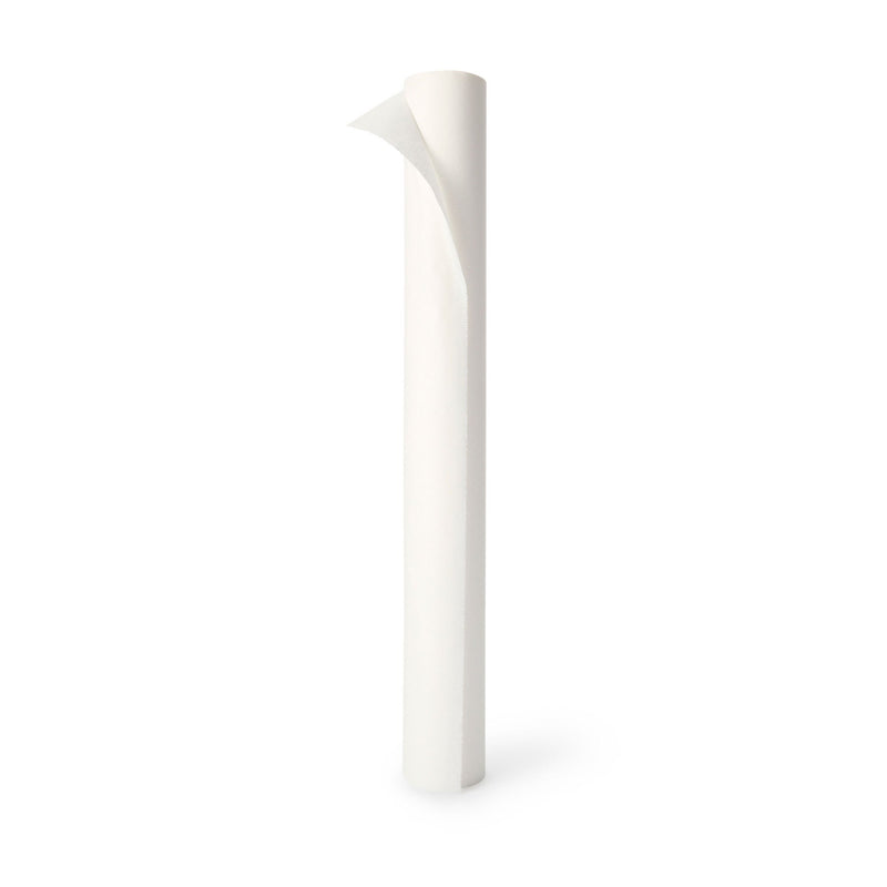 McKesson Crepe Table Paper, 24 x 1,500 Inch, White (Case of 12 Rolls)