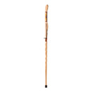 Mabis Healthcare Brazos Twisted Hickory Texas Safari Hitchhiker Handmade Walking Stick, 58-Inch 