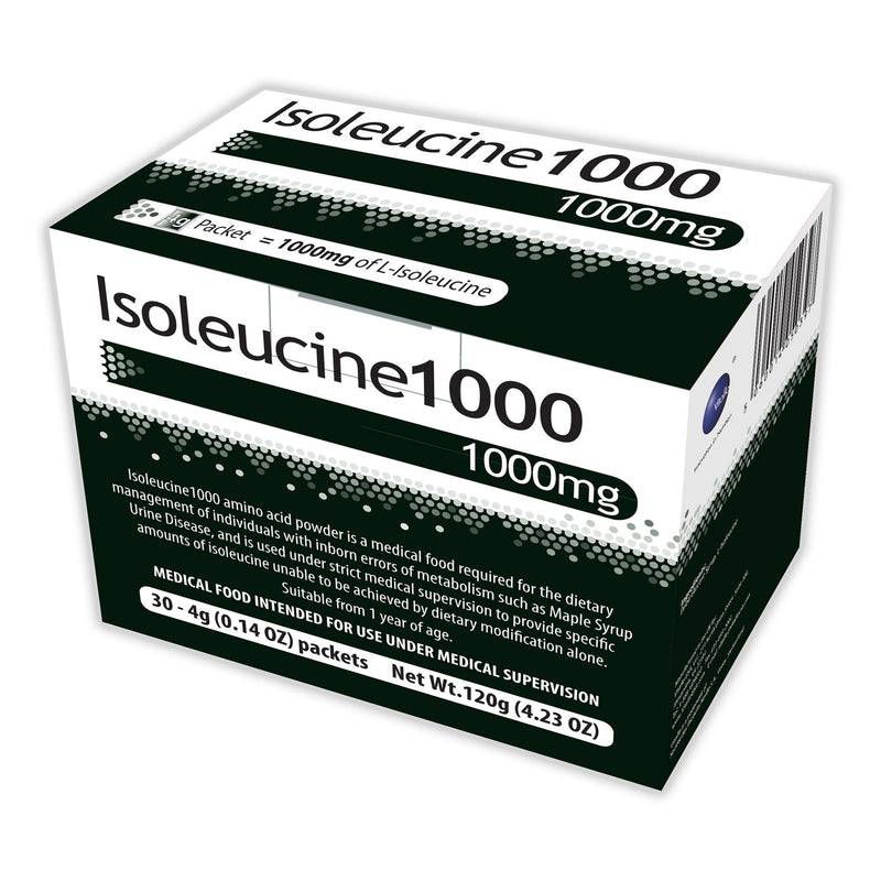 Isoleucine1000 for the Dietary Management of MSUD (Box of 30)