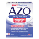 i-Health Inc AZO Urinary Pain Relief Tablets Maximum Strength, 12 per Box (24/CS) 