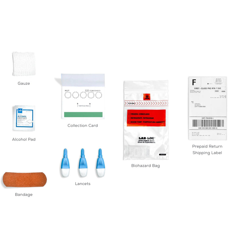 Everly Health Solutions Everlywell Food Allergy Test (12/CS) 