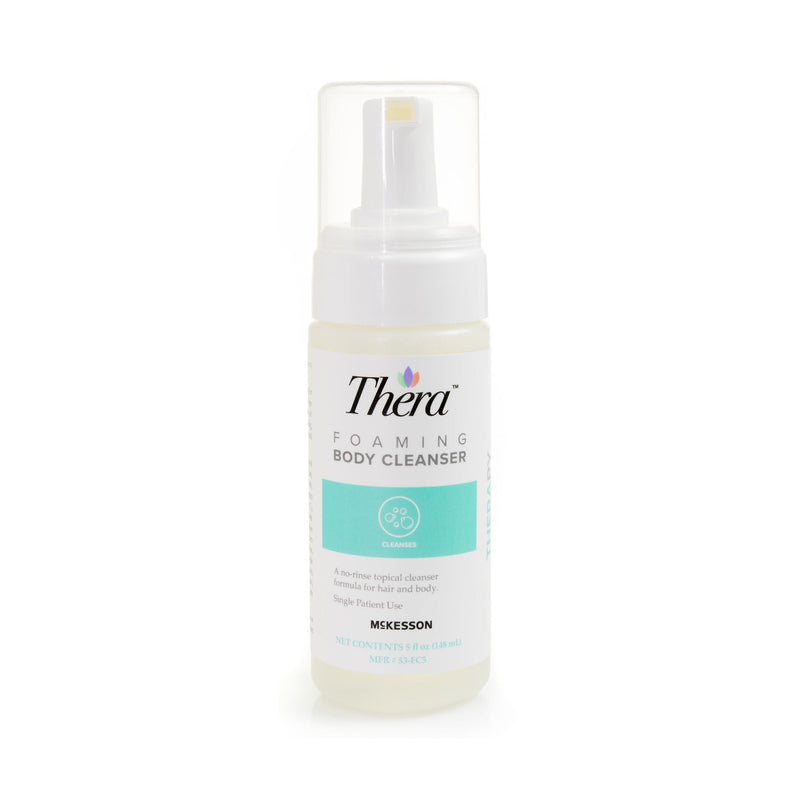 McKesson Thera Foaming Body Cleanser, 5-ounce Pump Bottle (Case of 12 Bottles) 