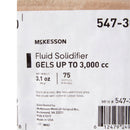 McKesson Brand McKesson Fluid Solidifier – Gels up to 3,000 cc – Screw Cap Bottle, 3.1 oz (75/CS) 