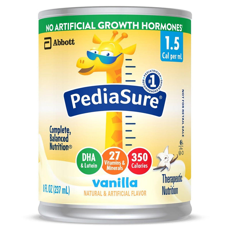 PediaSure 1.5 Cal Therapeutic Nutrition, Vanilla, 8-ounce Can (Case of 24) 