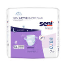 Seni Active Super Plus Overnight Heavy Absorbent Underwear, Extra Large (Case of 28)