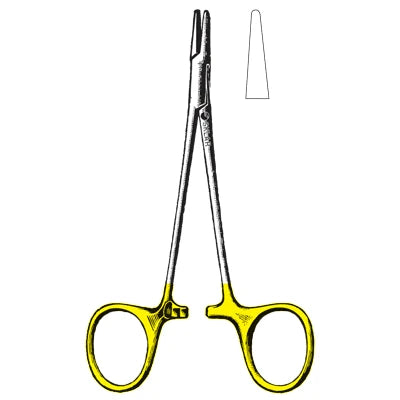 Sklar TC Baby Webster / Halsey Needle Holder - 4-1/4", Smooth - 21-2240