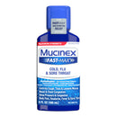 Mucinex Fast-Max Cold, Flu & Sore Throat Liquid Maximum Strength (Each)