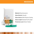 McKesson Perry Performance Plus Polychloroprene Surgical Glove, Size 7, Green (Case of 4 Boxes)