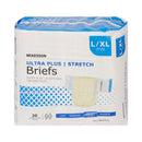 McKesson Ultra Plus Stretch Heavy Absorbency Incontinence Brief, Large / X-Large (Case of 80)