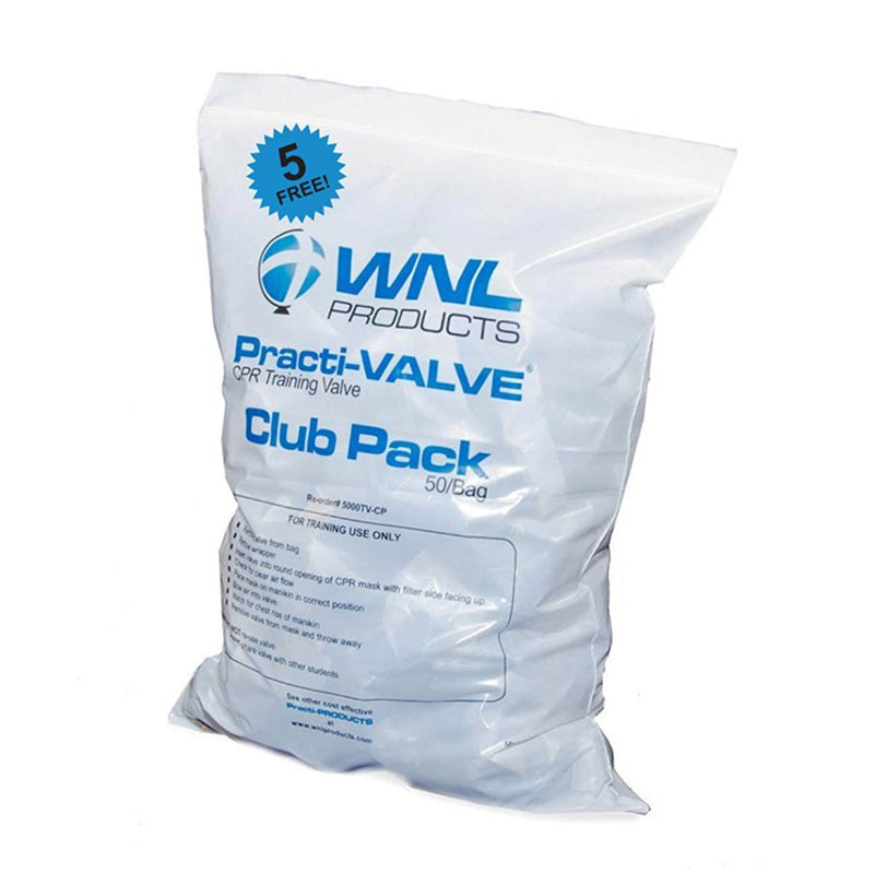 Replacement Training CPR Valve Practi-Valve (Bag of 55)