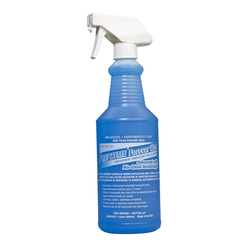 Prepzyme Forever Wet Enzymatic Instrument Detergent / Presoak (Case of 12)