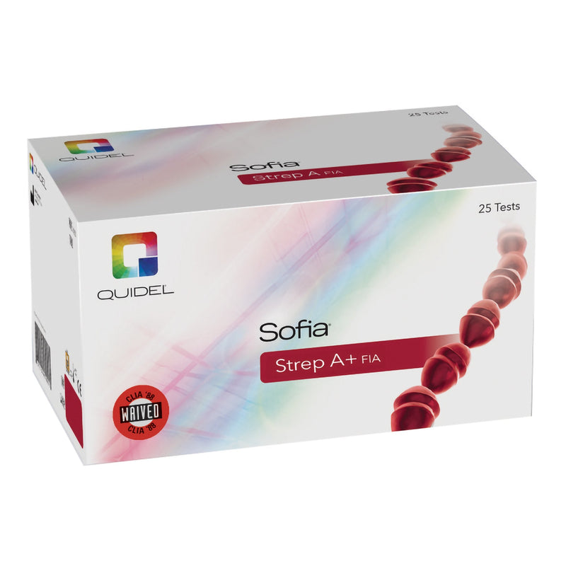 Sofia Strep A+ FIA Strep A Fluorescence Immunoassay (FIA) Respiratory Test Kit (Case of 300) 