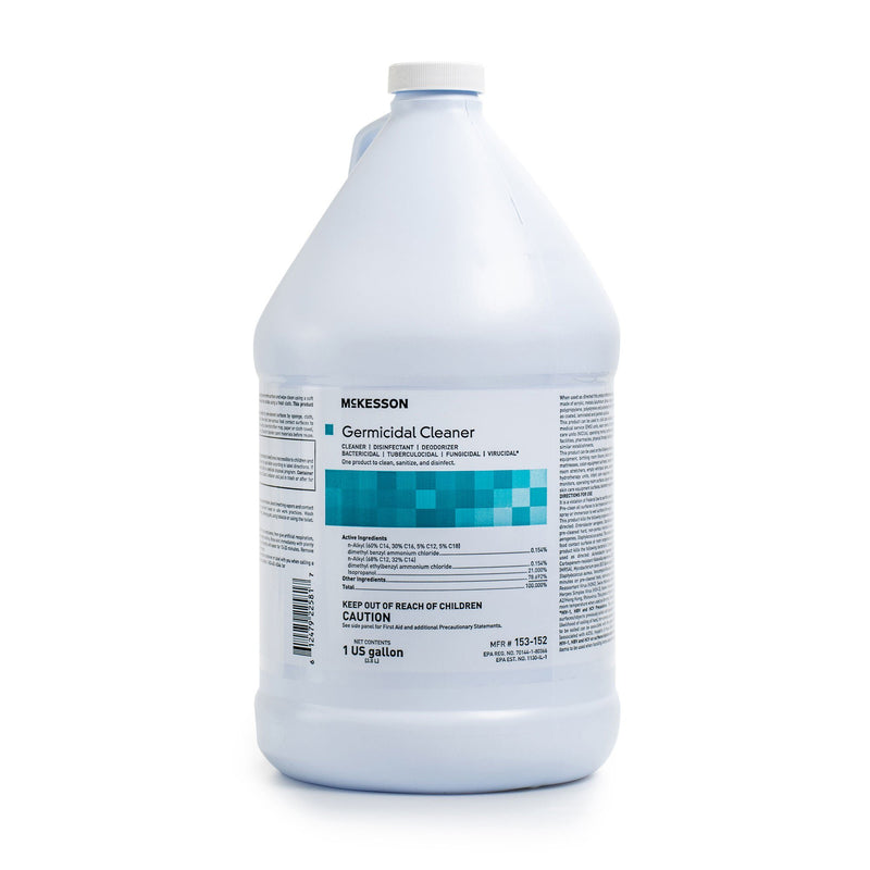 McKesson Germicidal Surface Disinfectant Cleaner, Jug, 1 gal. (Case of 4)