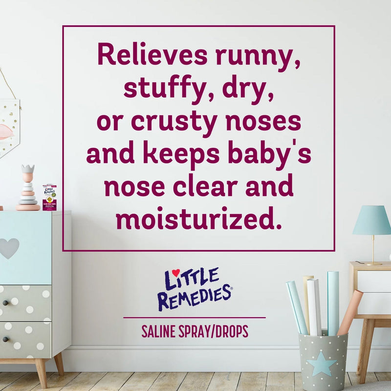 Prestige Medical Little Remedies Saline Spray + Drops 