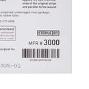 McKesson Nonreinforced Skin Closure Strip, 1/8 x 3 in. (Case of 200) 