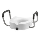 Nova Ortho-Med Raised Toilet Seat with Detachable Arms, 5 Inch Height (Case of 2)