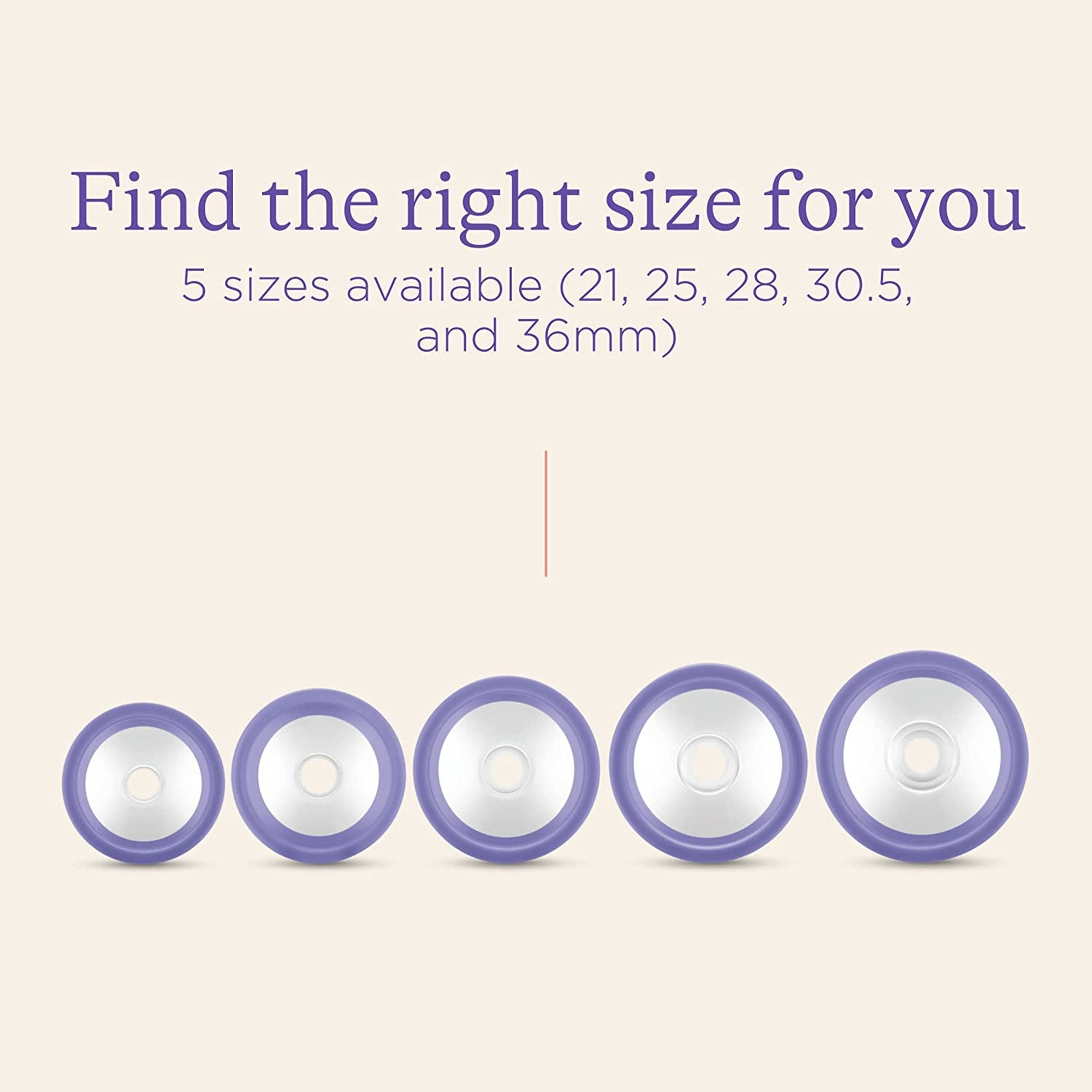 Emerson Healthcare Breast Flange ComfortFit For Lansinoh Breast Pumps (12/CS) 