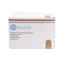 Tru-Colour Products LLC TruColour Dark Brown Adhesive Strip, 1 x 3 Inch (6000/CS) 