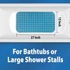 Theracare Bathtub Mat, Antifungal, Blue, 15 x 27 Inch (20/CS)