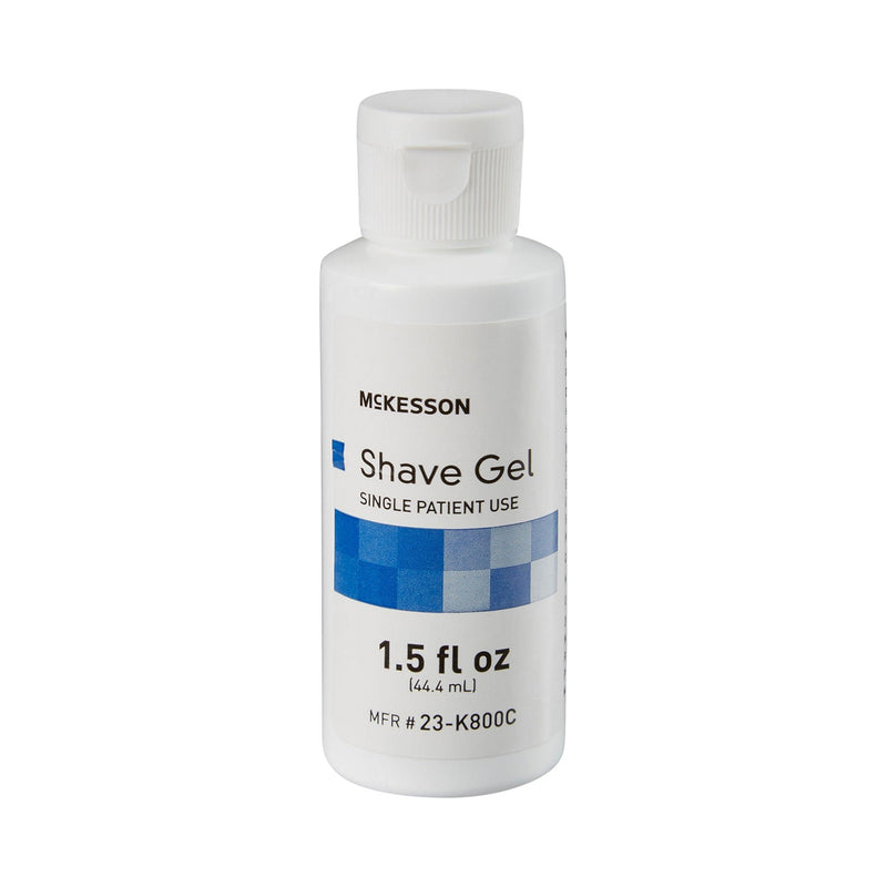 McKesson Shaving Gel, 1.5-ounce Bottle (Case of 96)
