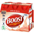 Boost Original Strawberry Balanced Nutritional Drink, 8-ounce Bottle (Case of 24)