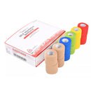 Cohesive Bandage Cardinal Health 2 Inch X 5 Yard Self-adherent Closure Assorted Colors NonSterile Standard Compression (Case of 72)