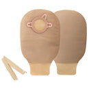 New Image 18204 Beige Colostomy Pouch, Pre-cut to Fit 70 mm Stomas, Blue Match (Box of 10)